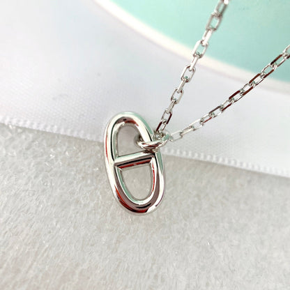 [BLUE TEARS]HM PIG NOSE NECKLACE
