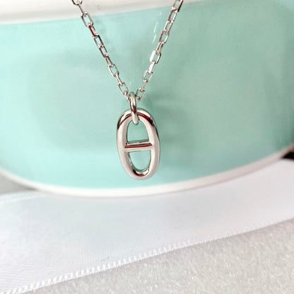 [BLUE TEARS]HM PIG NOSE NECKLACE