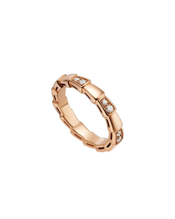 [BLUE TEARS]SERPENTI RING PINK GOLD  3MM