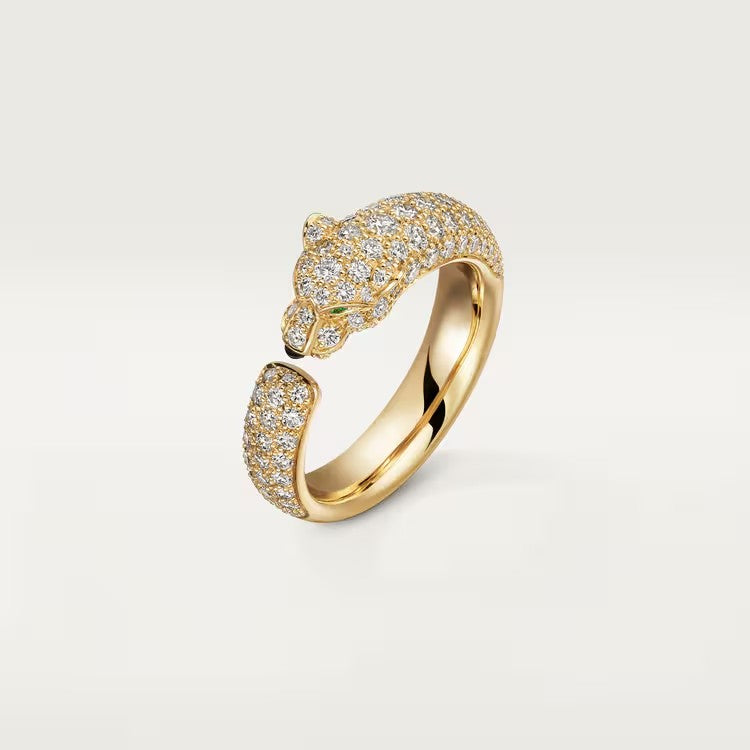 [Blue Tears Jewelry]PANTHERE FULL DIAMOND SMALL RING