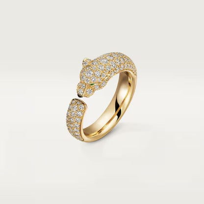 [Blue Tears Jewelry]PANTHERE FULL DIAMOND SMALL RING