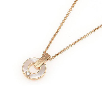 [BLUE TEARS]GARI NECKLACE PINK GOLD MOP