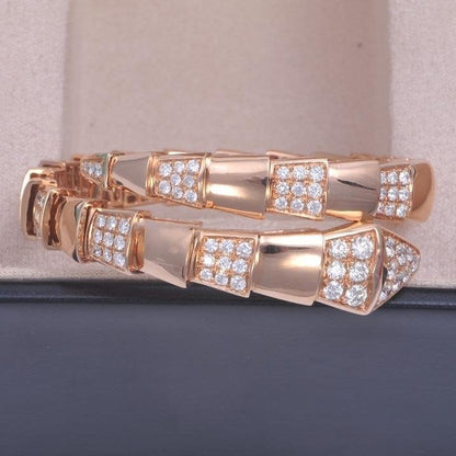 [BLUE TEARS]SERPENTI BRACELET PINK GOLD DIAMOND