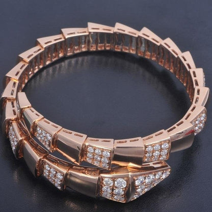[BLUE TEARS]SERPENTI BRACELET PINK GOLD DIAMOND