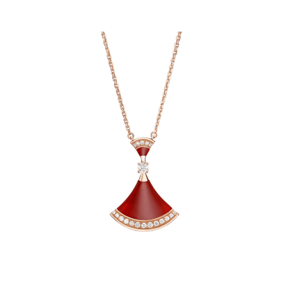 [BLUE TEARS]DREAM NECKLACE CARNELIAN DIAMOND