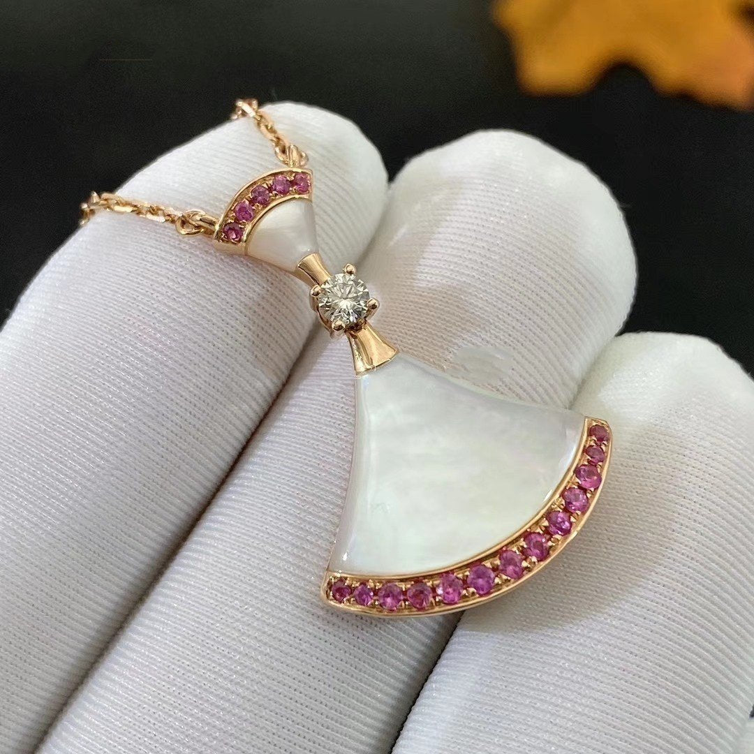 [BLUE TEARS]DREAM NECKLACE MOP PINK DIAMOND