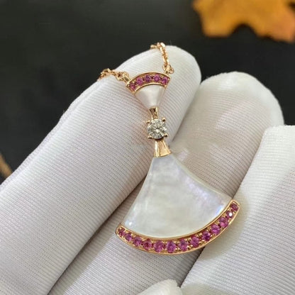 [BLUE TEARS]DREAM NECKLACE MOP PINK DIAMOND