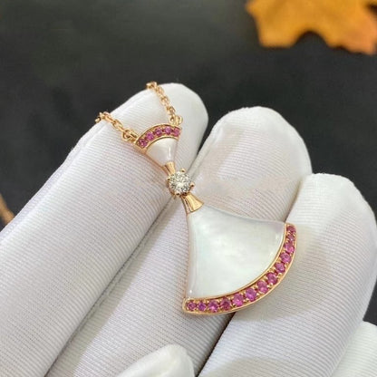 [BLUE TEARS]DREAM NECKLACE MOP PINK DIAMOND
