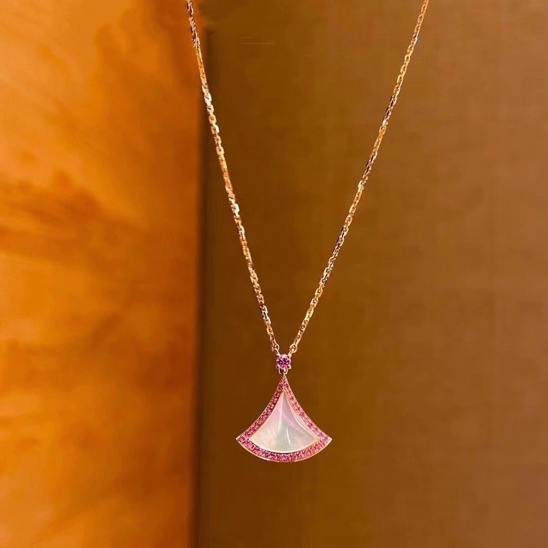 [BLUE TEARS]DREAM NECKLACE MOP DIAMOND PINK