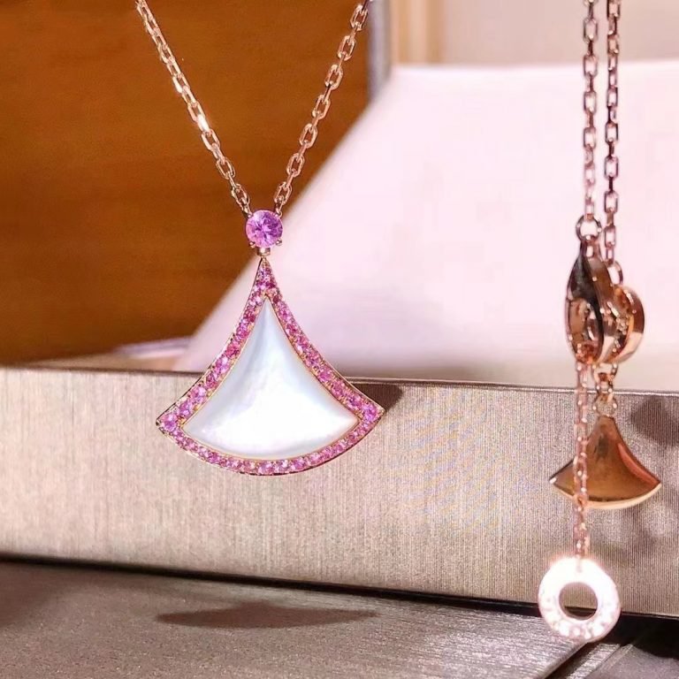 [BLUE TEARS]DREAM NECKLACE MOP DIAMOND PINK