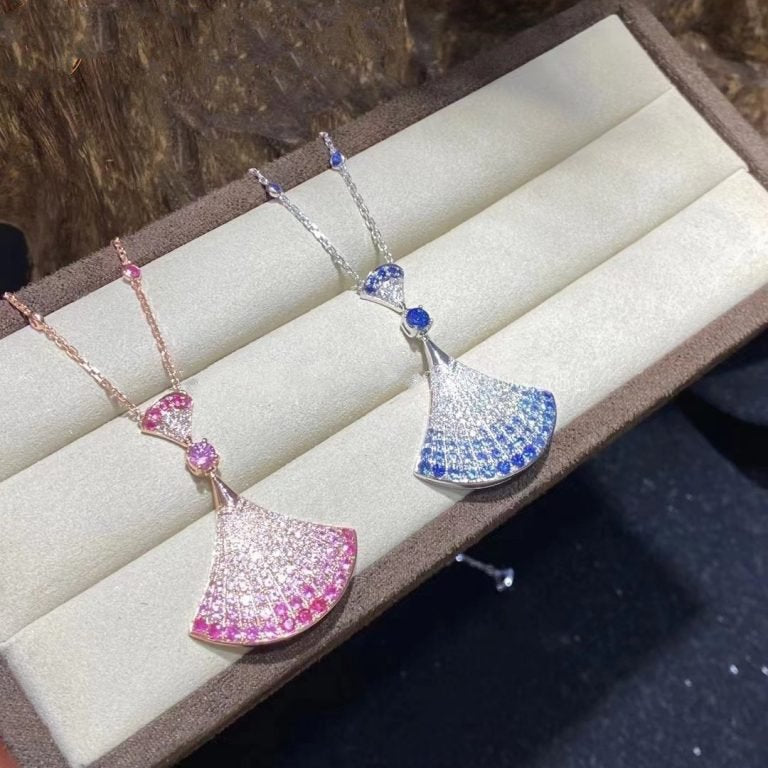 [BLUE TEARS]DREAM NECKLACK DIAMOND PINK GOLD