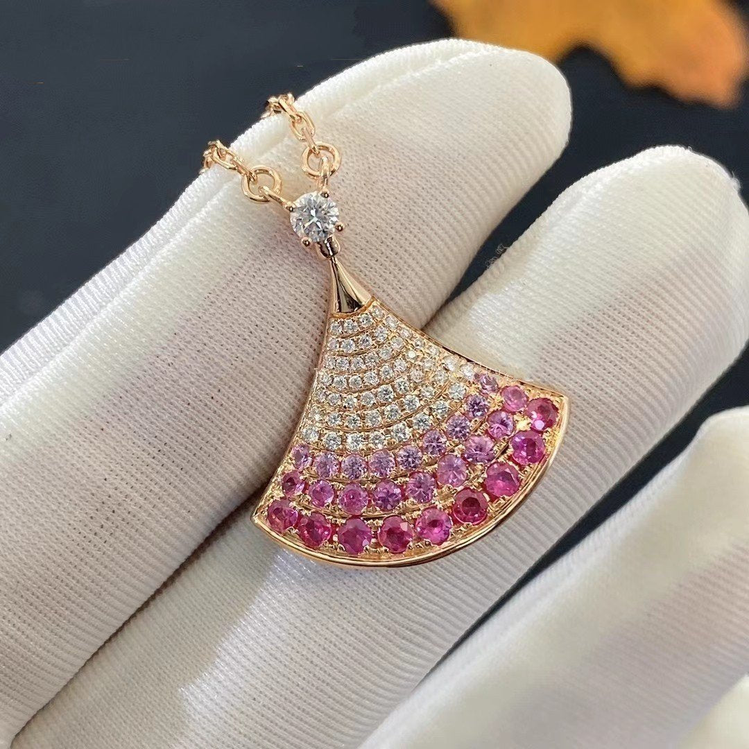 [BLUE TEARS]DREAM NECKLACE PINK GOLD PINK DIAMOND