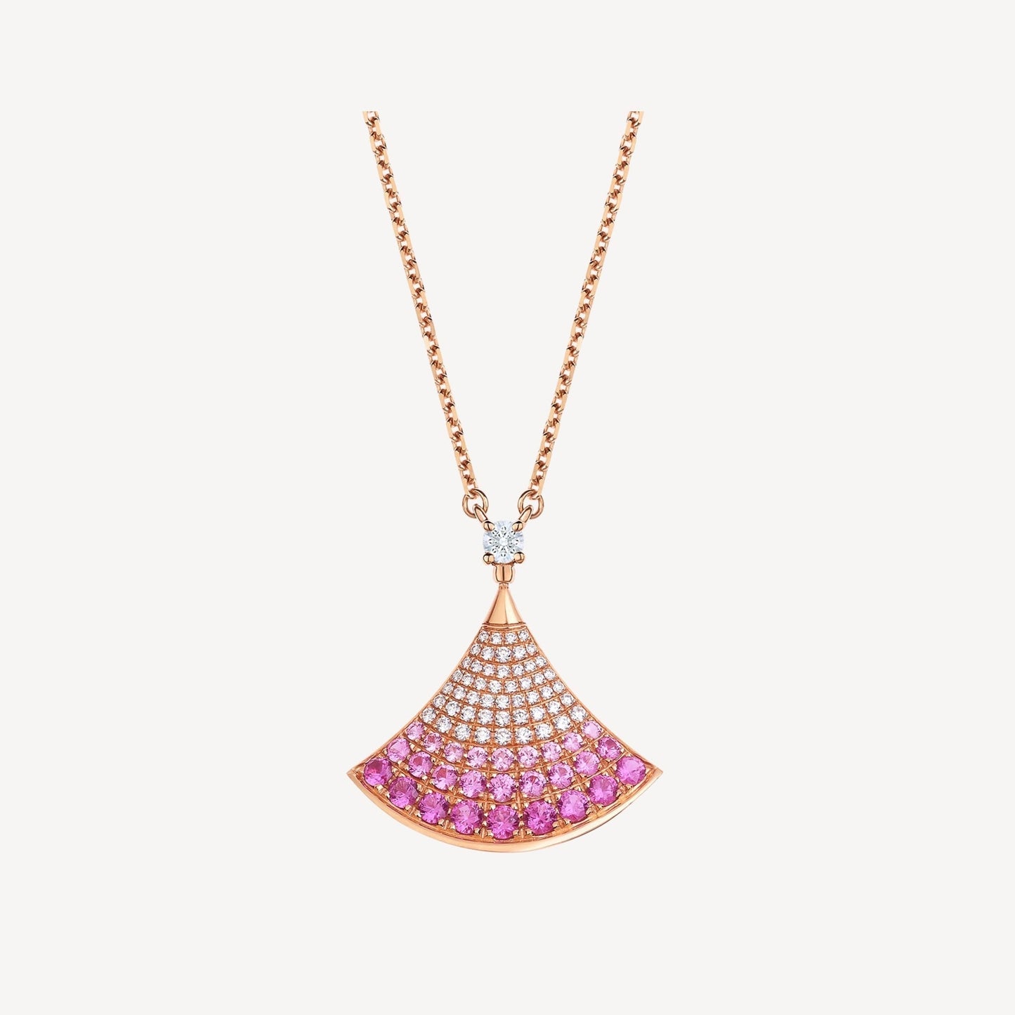 [BLUE TEARS]DREAM NECKLACE PINK GOLD PINK DIAMOND
