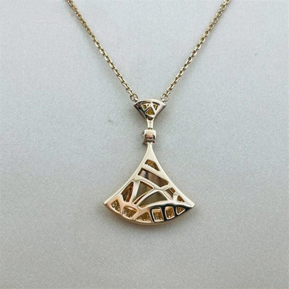 [BLUE TEARS]DREAM NECKLACE PINK GOLD DIAMOND