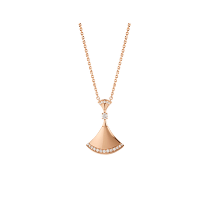 [BLUE TEARS]DREAM NECKLACE PINK GOLD DIAMOND