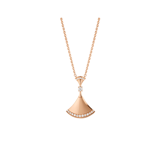 [BLUE TEARS]DREAM NECKLACE PINK GOLD DIAMOND