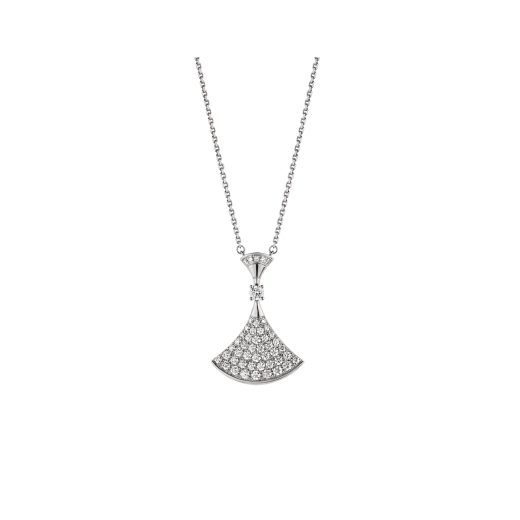 [BLUE TEARS]DREAM NECKLACE SILVER FULL DIAMOND
