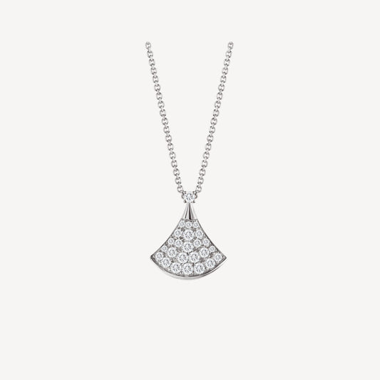[BLUE TEARS]DREAM NECKLACE SILVER DIAMOND