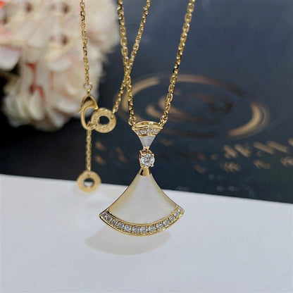 [BLUE TEARS]DREAM NECKLACE MOP GOLD DIAMOND