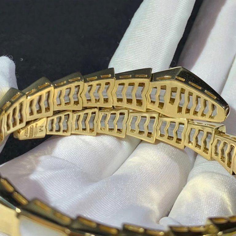 [BLUE TEARS]SERPENTI BRACELET MOP GOLD