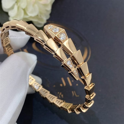 [BLUE TEARS]SERPENTI BRACELET DIAMONDS PINK GOLD