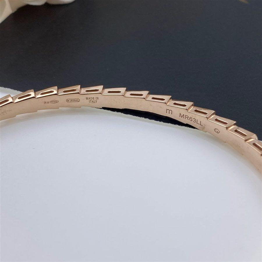 [BLUE TEARS]SERPENTI BRACELET PINK GOLD MOP DIAMOND