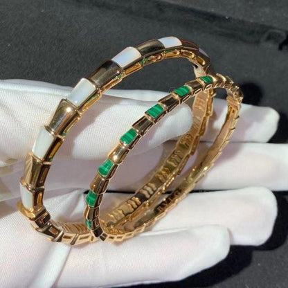 [BLUE TEARS]SERPENTI BRACELET PINK GOLD MOP
