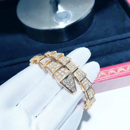 [BLUE TEARS]SERPENTI BRACELET 8MM PINK GOLD DIAMOND