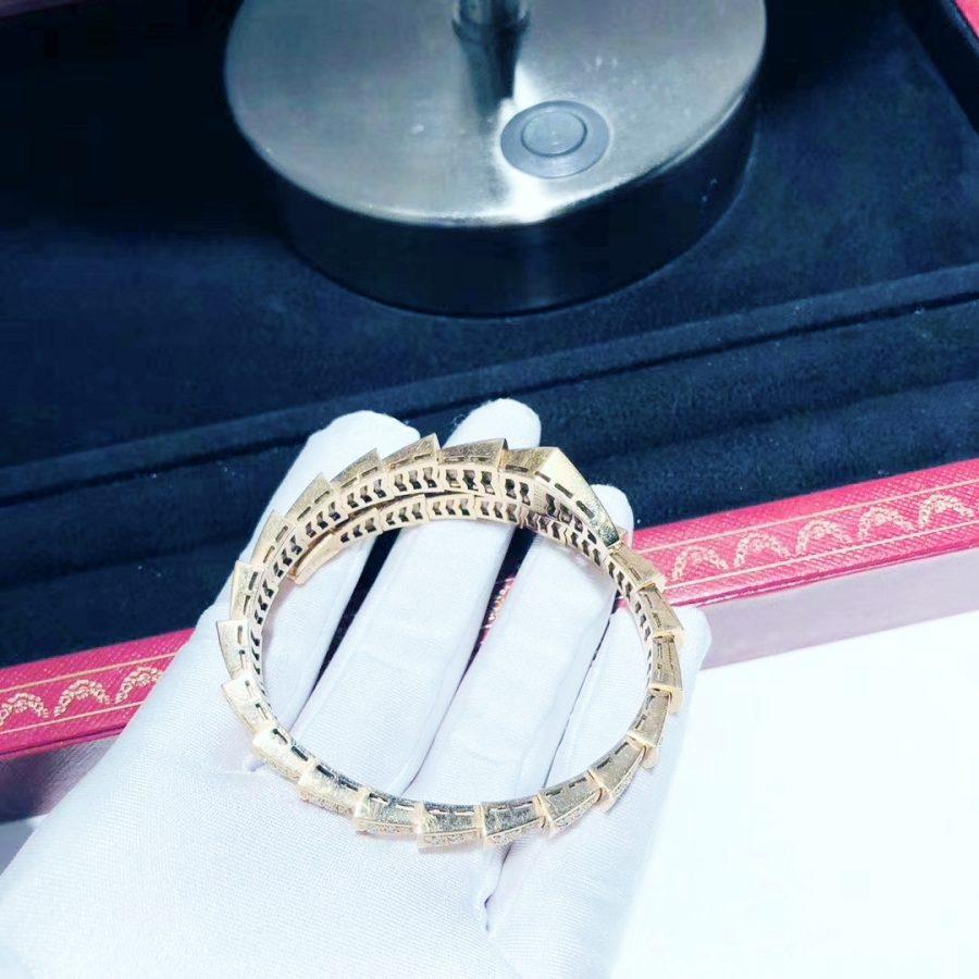 [BLUE TEARS]SERPENTI BRACELET 8MM PINK GOLD DIAMOND