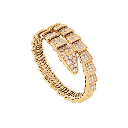 [BLUE TEARS]SERPENTI BRACELET 8MM GOLD DIAMOND