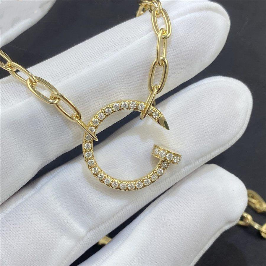 [Blue Tears Jewelry]JUSTE NECKLACE FULL DIAMONDS