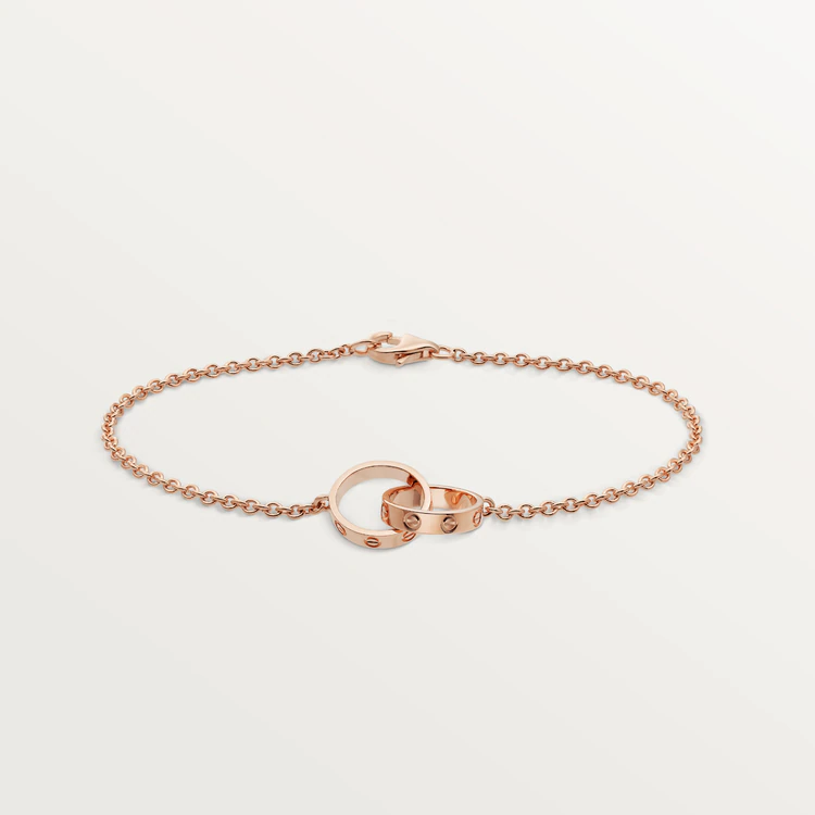 [BLUE TEARS]LOVE BRACELET DOUBLE RING
