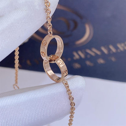 [Blue Tears Jewelry]LOVE BRACELET DOUBLE RING