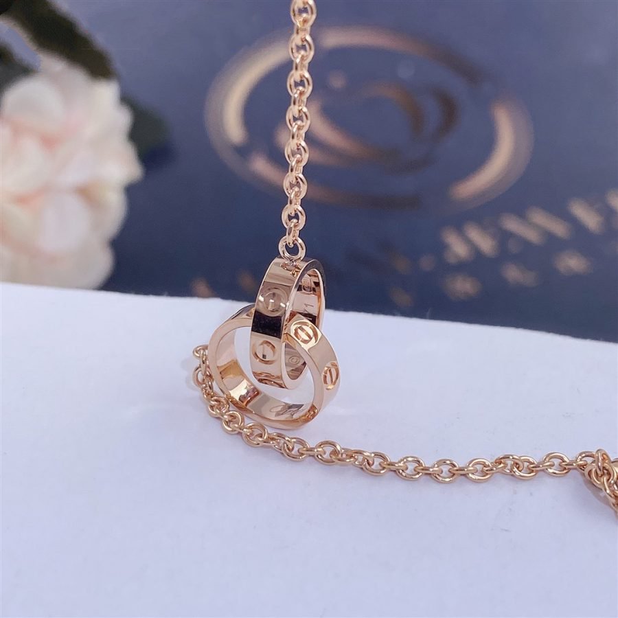 [BLUE TEARS]LOVE BRACELET DOUBLE RING