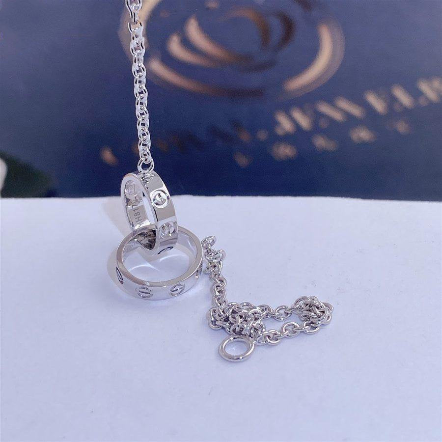[BLUE TEARS]LOVE BRACELET DOUBLE RING