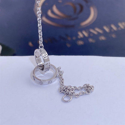 [BLUE TEARS]LOVE BRACELET DOUBLE RING