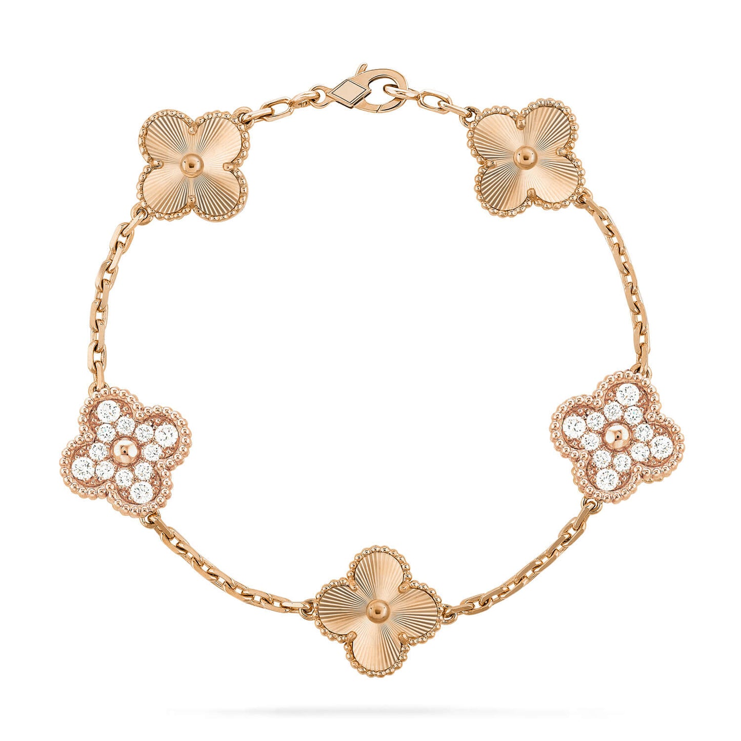[BLUE TEARS] CLOVER 5 MOTIF LASER BRACELET COLLECTION
