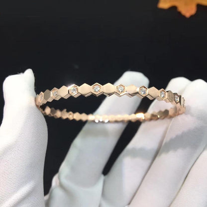 [BLUE TEARS]BEE LOVE SILVER DIAMOND BRACELET