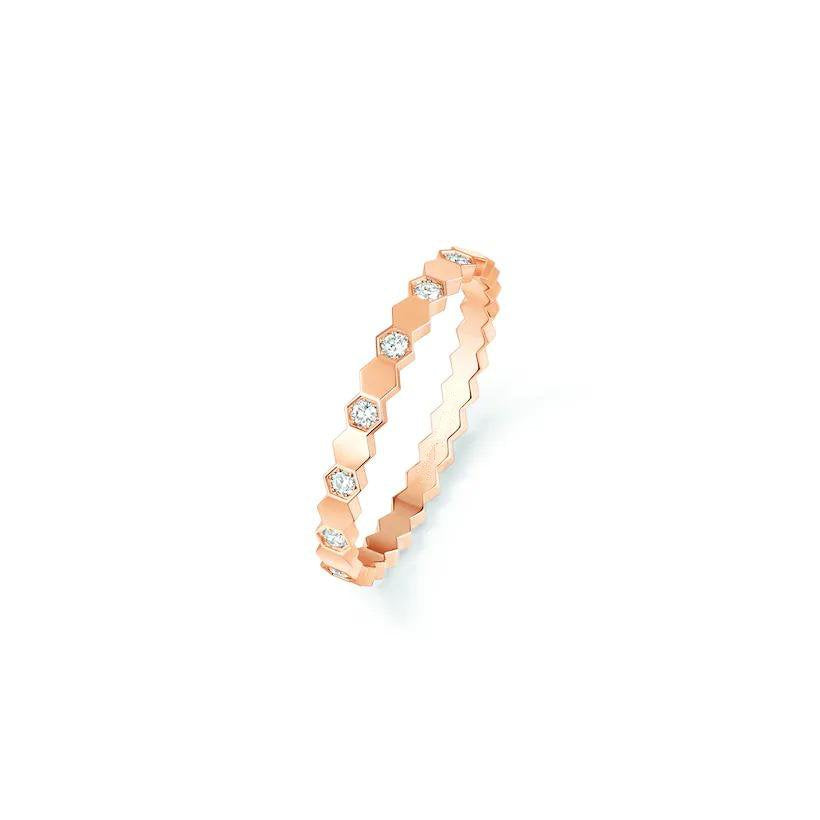 [BLUE TEARS]BEE LOVE RING PINK GOLD DIAMOND