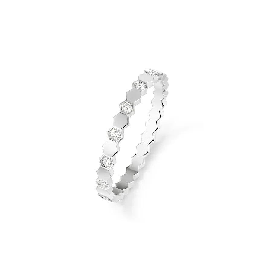 [BLUE TEARS]BEE LOVE RING SILVER DIAMOND