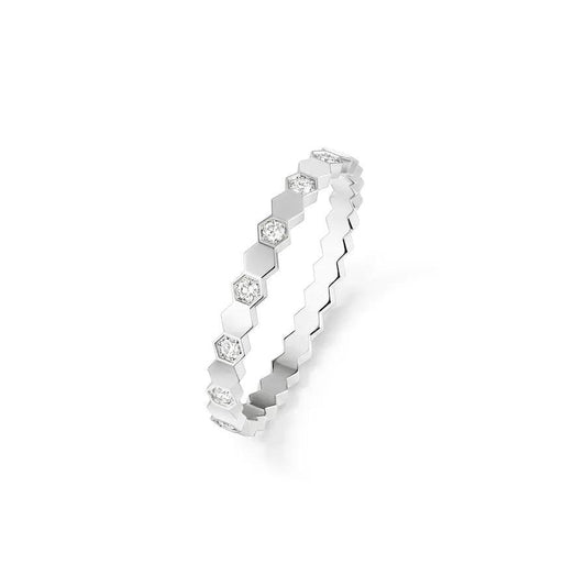 [BLUE TEARS]BEE LOVE RING SILVER DIAMOND