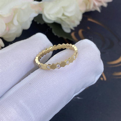 [BLUE TEARS]BEE LOVE RING GOLD DIAMOND