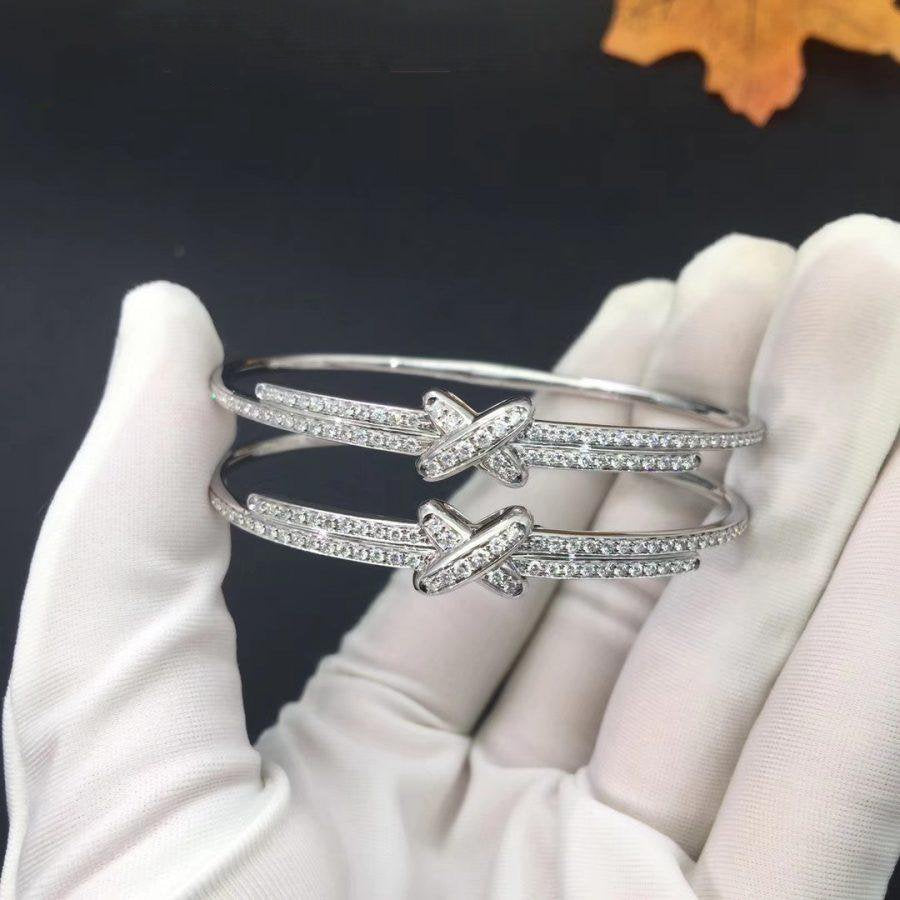 [BLUE TEARS]JEUX DE BRACELET DIAMONDS SILVER