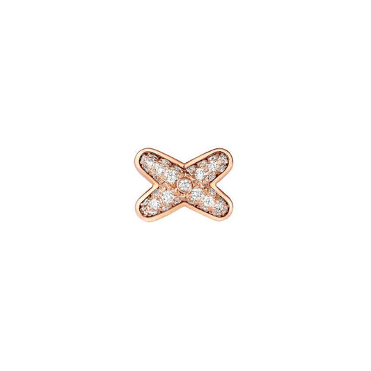 [BLUE TEARS]JEUX DE PINK GOLD DIAMOND EARRINGS