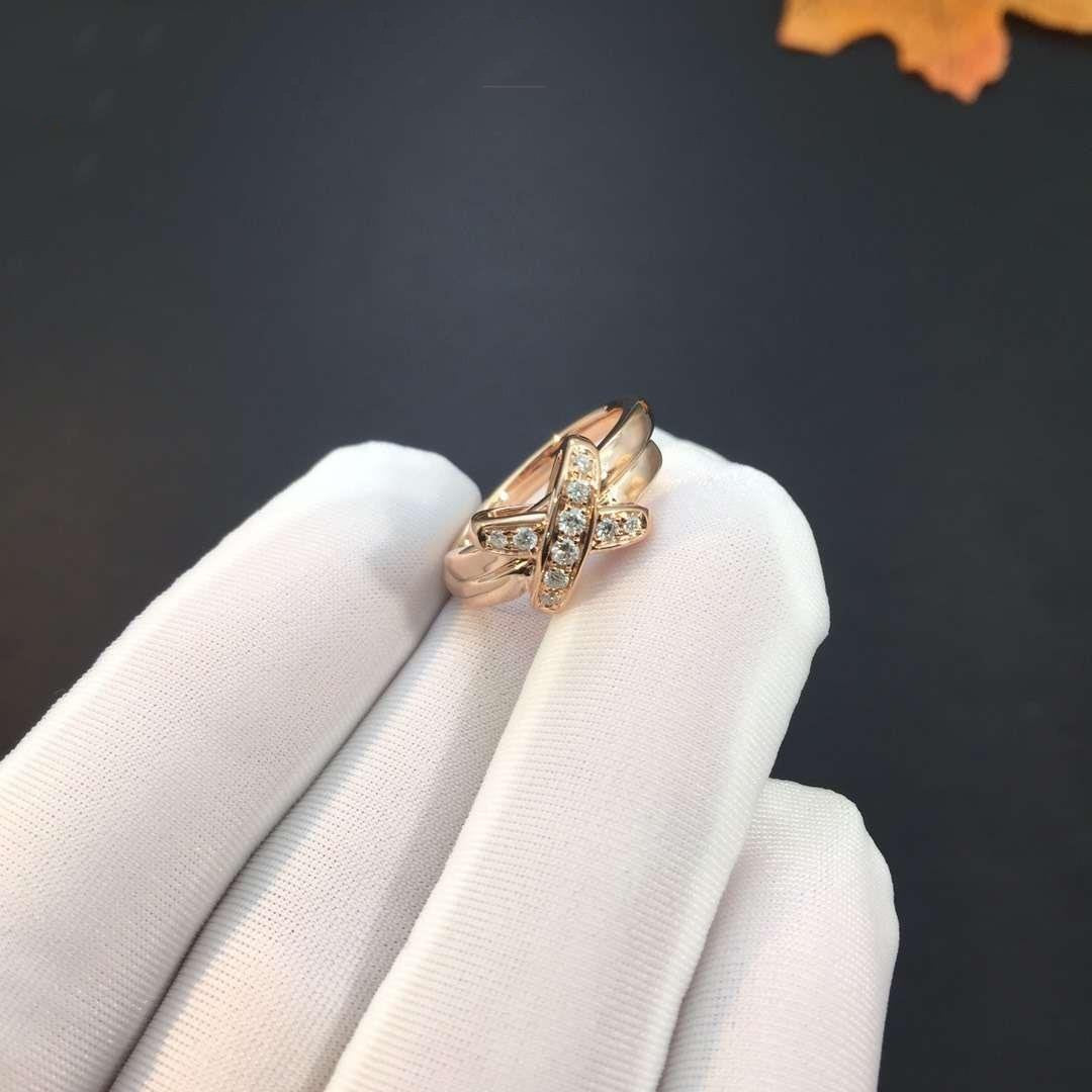 [BLUE TEARS]JEUX DE PINK GOLD DIAMOND RING