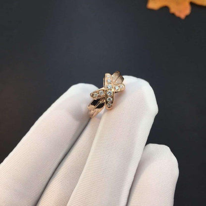 [BLUE TEARS]JEUX DE PINK GOLD DIAMOND RING