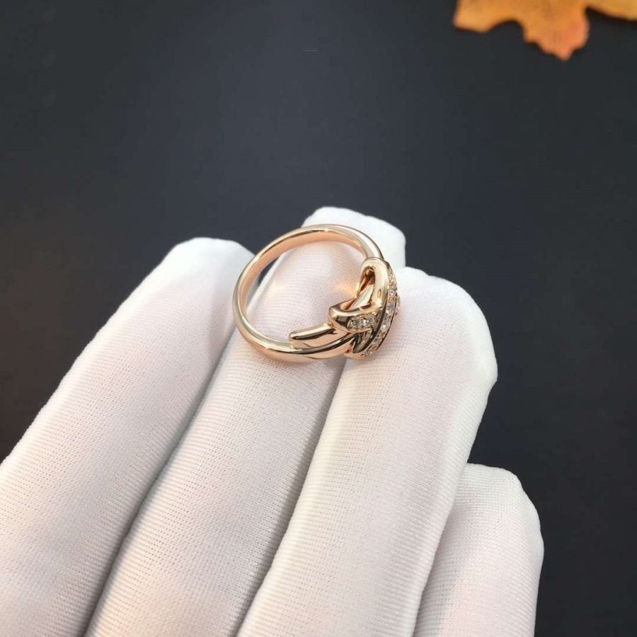 [BLUE TEARS]JEUX DE PINK GOLD DIAMOND RING