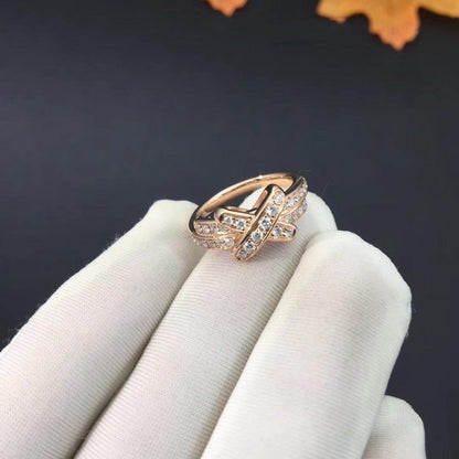 [BLUE TEARS]JEUX DE RING PINK GOLD DIAMOND