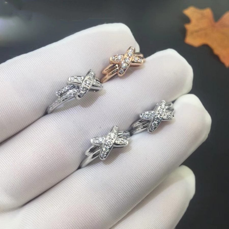 [BLUE TEARS]JEUX DE SILVER DIAMOND RING