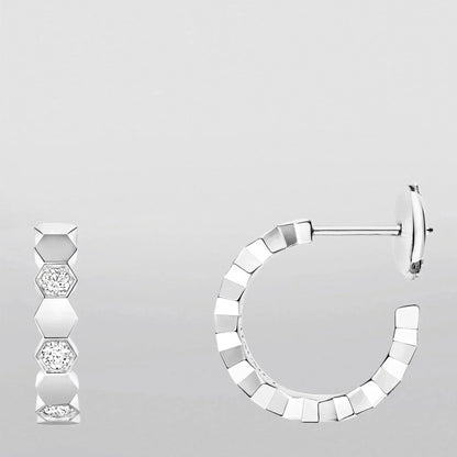 [BLUE TEARS]Hollow Design Four-Leaf Clover Flower Shape Ring